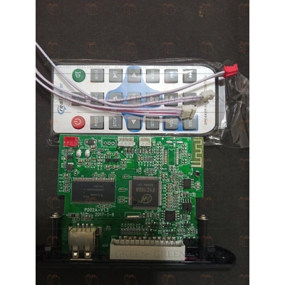 Picture of SD CARD Functions With MP5 SD Card 5V Audio & Video Kit With USB Card Remote FM Audio Module Music Speaker 3.5mm TF Card AUX DIY Remote Control-Not Specified