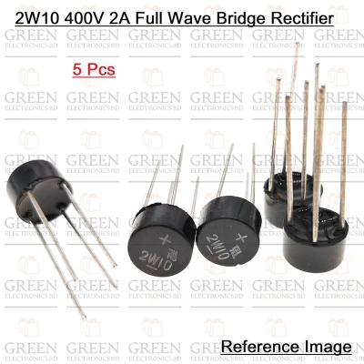 Picture of 5pcs 400V 2A Full Wave Bridge Rectifier