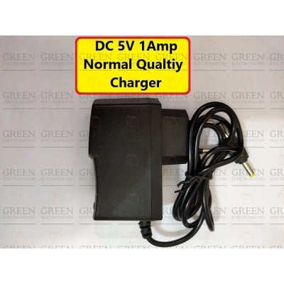 Picture of 1Amp 5V Chargers Normal Quality AC to DC 5V 1A Power Supply Adapter Wall Plug Charger Cable Adaptor Switching Converter With EU Plug For TV Box Speaker Security Camera Audio Video