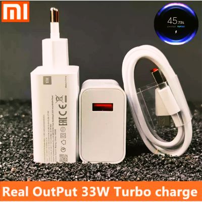 Picture of 33W Fast Charger Fast Charger 33W Turbo Charge Eu Qc 4.0 Adapter 3A Usb Type C-White
