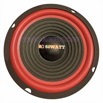 Picture of 8" Inch Ultra Sound Multimedia Speaker 8" Inch 8 Ohm 60W Audio Sub Woofer HiFi Deep Bass Speaker For Home Theater Loudspeaker Stereo Amplifiers-Black