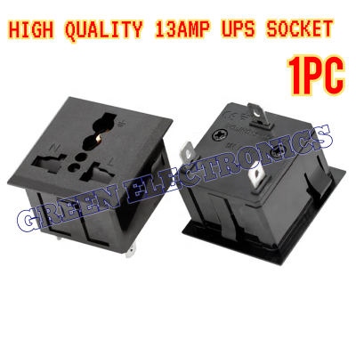 Picture of Ups Power Socket Wall Socket Electrical Sockets Ac Universal Socket Muti-use Specialy ups socket-Black