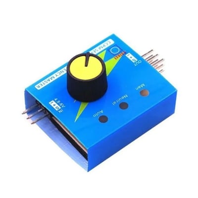 Picture of Servo Tester Gear Test CCPM Consistency Master Checker 3CH 4.8-6V with Indicator Light-Blue