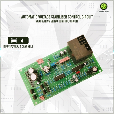 Picture of Automatic Voltage Stabilizer Control Circuit SAKO AVR Vs Servo Control Circuit-Green
