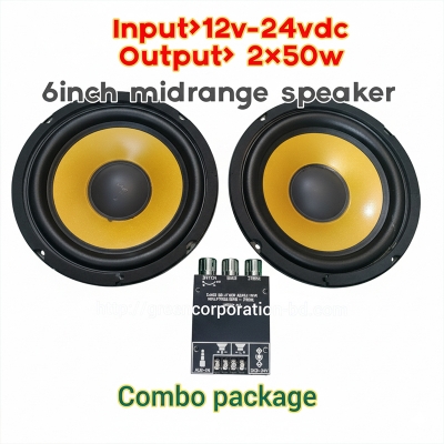 Picture of Combo package Zk 502mt with 6inch 2pcs midrange speaker-Multicolor