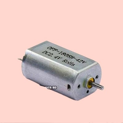 Picture of 180SH 2.4V 3.7V Micro DC Motor Output Shaft 2.0MM Well-made Electric Shaver Hair Clipper Toy Motor-Grey
