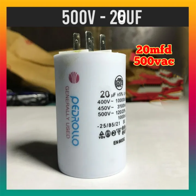 Picture of 500 Volt 20uF Pedrollo Capacitor for Water Pump

Submersible Pump Capacitor