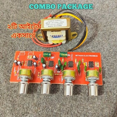 Picture of Combo Package High Gain Bass tone Preaudio Maker Circuit-Multicolor