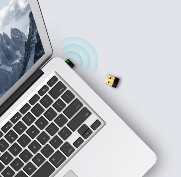 Picture of TP Link TL-WN725N 150 Mbps Wireless USB Adapter - Black