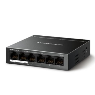 Picture of Mercusys MS106LP 6-Port 10/100Mbps Desktop Switch with 4-Port PoE+