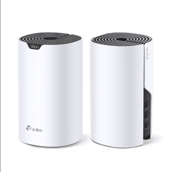 Picture of TP-Link Deco S7 AC1900 2 Pack Whole Home Mesh Wi-Fi System Smart Router 100 Device Capacity 1900 Mbps Dual-Band with Gigabit Ports
