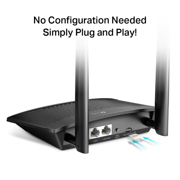 Picture of TP-Link TL-MR150 300Mbps Wireless N 4G LTE Router