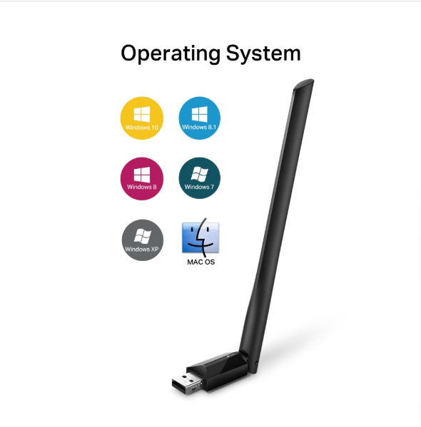 Picture of TP-Link Archer T2U Plus AC600 Single Antenna USB Adapter