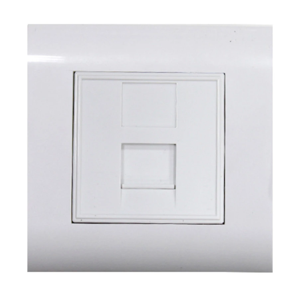 Picture of Micronet SP1162S 1 Port CAT-6 Face Plate with Module