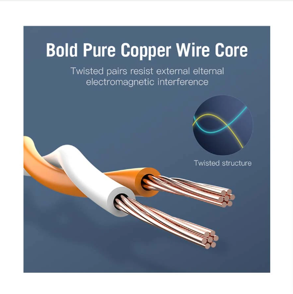 Picture of Vention ICDBG Cat-7 SFTP, 1.5 Meter, Black Network Cable #ICDBG Patch Cable