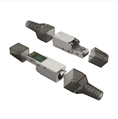 Picture of Vention IDIH0 Cat 6A FTP Gray Toolless RJ45 Modular Plug #IDIH0