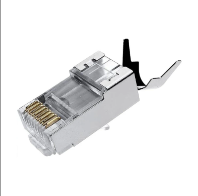 Picture of Ugreen NW193 (50634) CAT-7 Gold-plated Silver RJ45 Connector # 50634 (10 pcs)