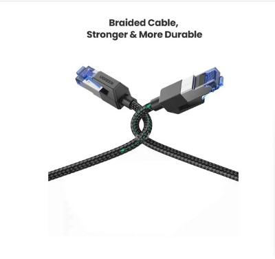 Picture of UGREEN 80433 Cat-8, 5 Meter, Black Network Cable # 80433