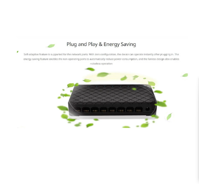 Picture of Ruijie RG-ES08 8 Port Ethernet Unmanaged Desktop Switch
