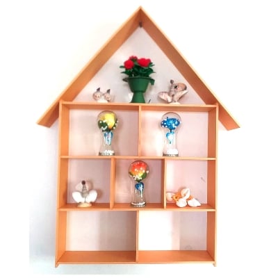 Picture of Wall Shelves for Living Room, Bedroom | Wall Mount Shelf/Rack/Stand/Showcase for Home Decor - Wall Hanging Storage Unit, House Decorative, Showpiece Storage Stand