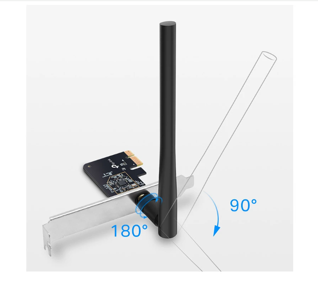 Picture of TP-Link Archer T2E AC600 Mbps Dual-Band PCI Express Wireless Network Adapter