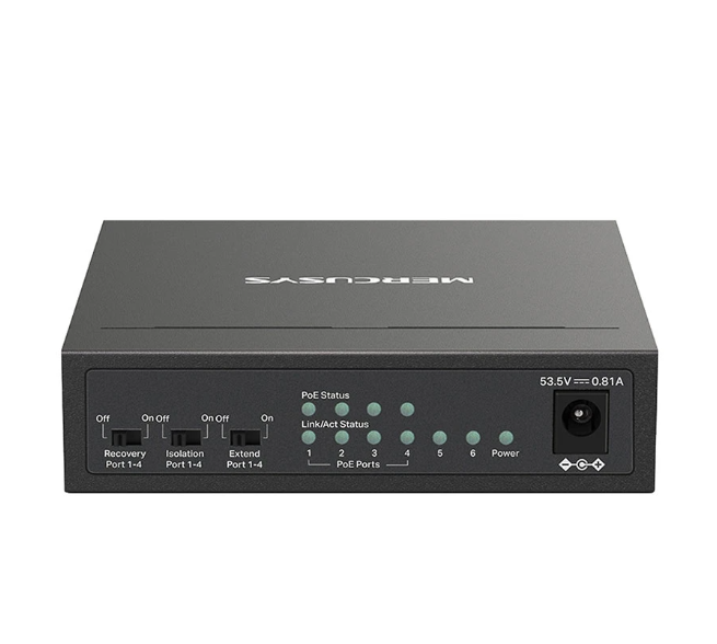 Picture of MERCUSYS MS106LP 6-Port Desktop Switch