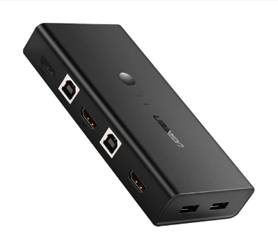 Picture of UGREEN CM200 (50744) KVM Black Network Switch