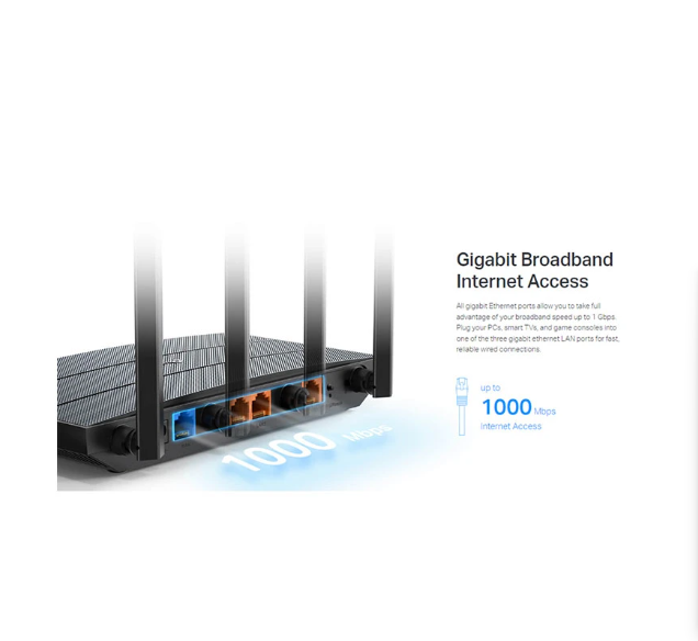 Picture of TP-Link Archer AX12 AX1500 Mbps Gigabit Dual-Band Wi-Fi 6 Router