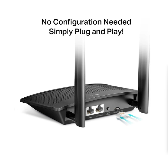 Picture of TP-Link TL-MR100 Ethernet 300 Mbps Wi-Fi Router