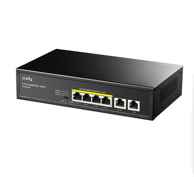Picture of Cudy GS1006P 6 Port Desktop Switch