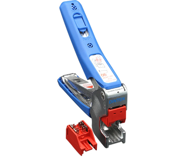 Picture of DINTEK All-in-One Punch Down & Wire Trimmer Crimping Tool