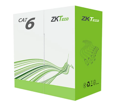 Picture of ZKTeco Cat-6 UTP, 305 Meter, White Network Cable