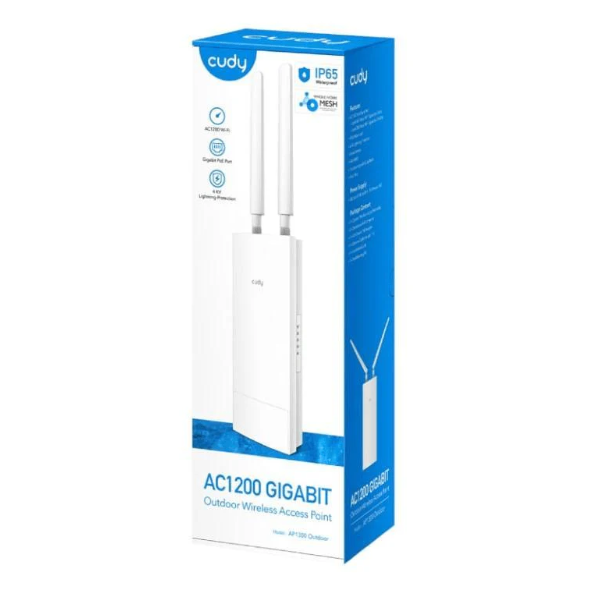 Picture of Cudy AP1300 (Outdoor) Wi-Fi 5 AC1200 Mbps Wireless Dual Band Access Point