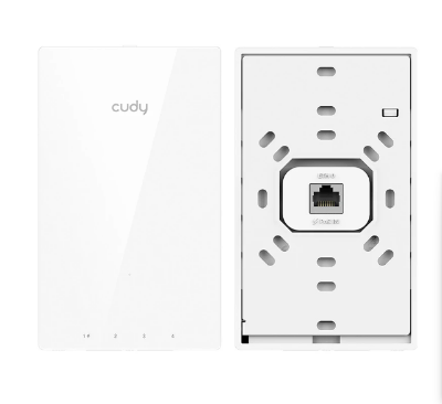 Picture of Cudy AP1300 Wall Indoor Wi-Fi 5 AC1200 Mbps Wireless Dual Band Wall-Plate Access Point