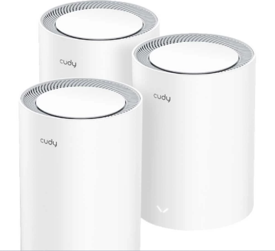 Picture of Cudy M1800 AX1800 Mbps Gigabit Dual-Band Mesh Wi-Fi 6 System Network Router (3-Pack)