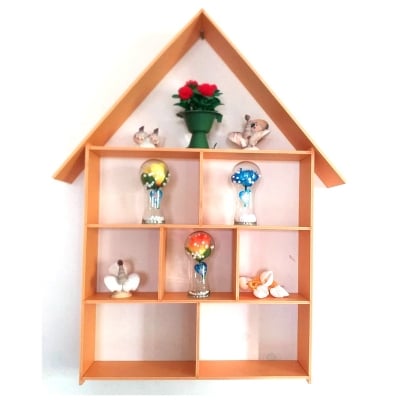 Picture of Wall Shelves for Living Room, Bedroom | Wall Mount Shelf/Rack/Stand/Showcase for Home Decor - Wall Hanging Storage Unit, House Decorative, Showpiece Storage Stand