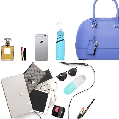 Picture of Capsule Umbrella – ট্র্যাভেল ফ্রেন্ডলি ডিজাইন | MNK SHOP (Brown)