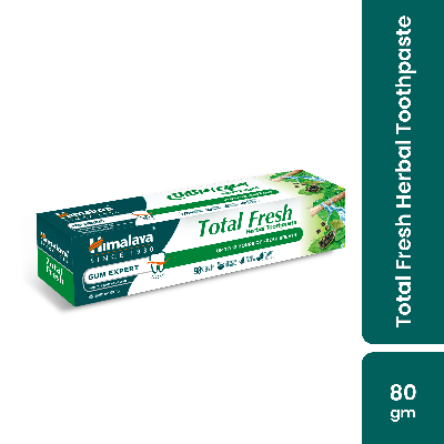 Picture of Himalaya Total Fresh Herbal Toothpaste 80gm