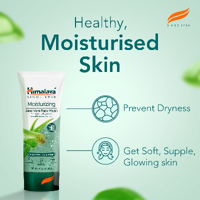 Picture of Himalaya Herbals Aloe Vera Face Wash- 100 ml