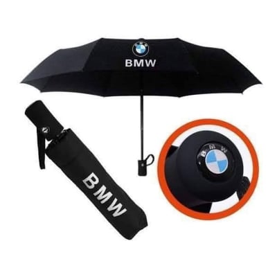 Picture of BMW Street Style 12 Ribs Rain Shield | MNK SHOP (Black)