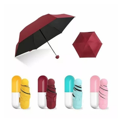 Picture of Capsule Umbrella – সহজ অপারেশনের জন্য ডিজাইনকৃত | MNK SHOP (Brown)