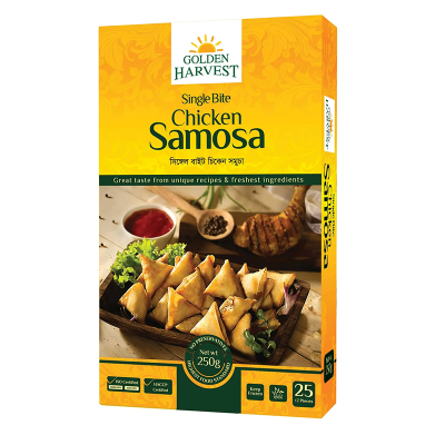 Picture of Single Bite Chicken Samosa 250 g - 25 PCS