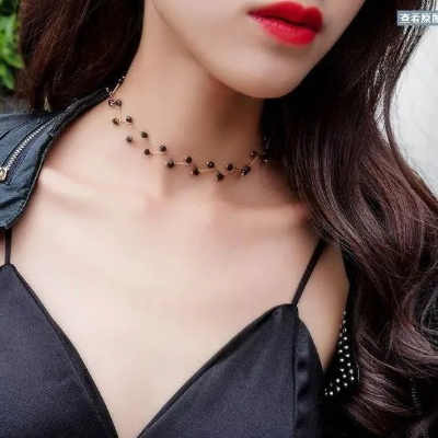 Picture of Pearl Necklace Women Jewelry Choker Trendy Pearl Neck Choker Necklaces