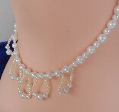 Picture of Pearl Simple Traditional Necklace Jewelry For Girls And Women’s - Multi
