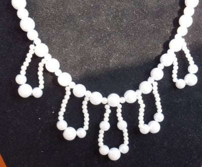 Picture of Pearl Simple Traditional Necklace Jewelry For Girls And Women’s - Multi