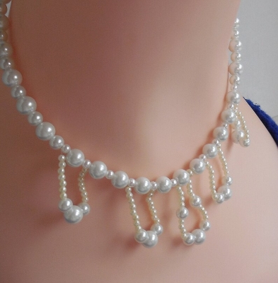 Picture of Pearl Simple Traditional Necklace Jewelry For Girls And Women’s - Multi