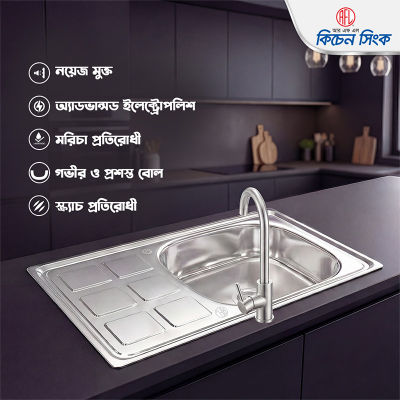 Picture of RFL Kitchen Sink Elite 30" X 18" RS1B-T