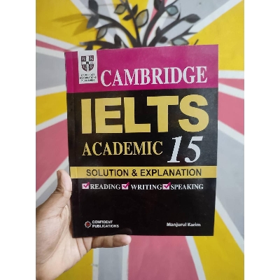 Picture of Cambridge ielts একাডেমিক (15) বাংলা সলিউশন এবং ব্যাখ্যা - books