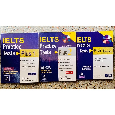 Picture of IELTS Practice Tests Plus 1-3 with DVD 1 Ratings