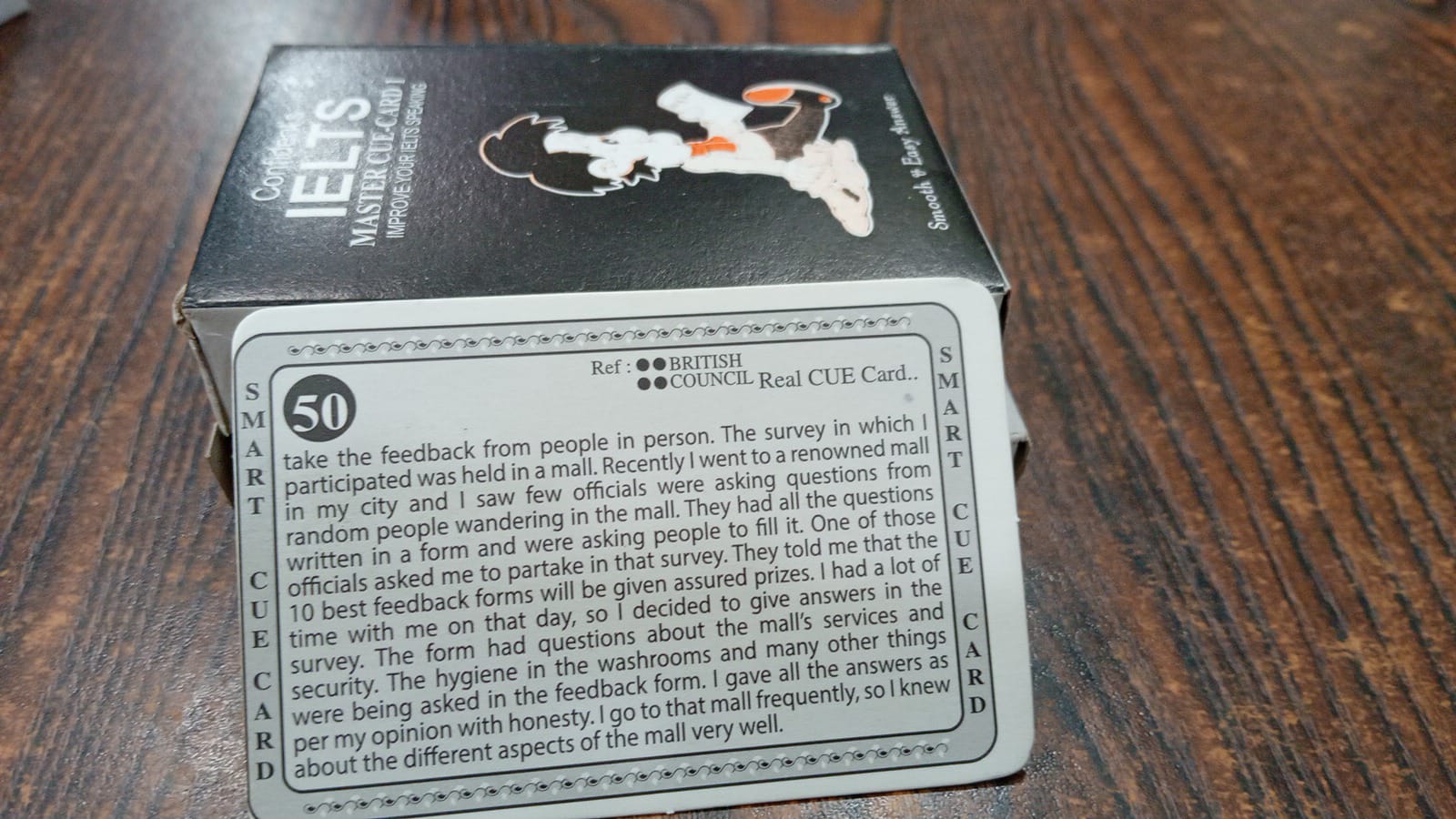 Picture of Smart & Master Cue Card - 1 IELTS Speaking Module